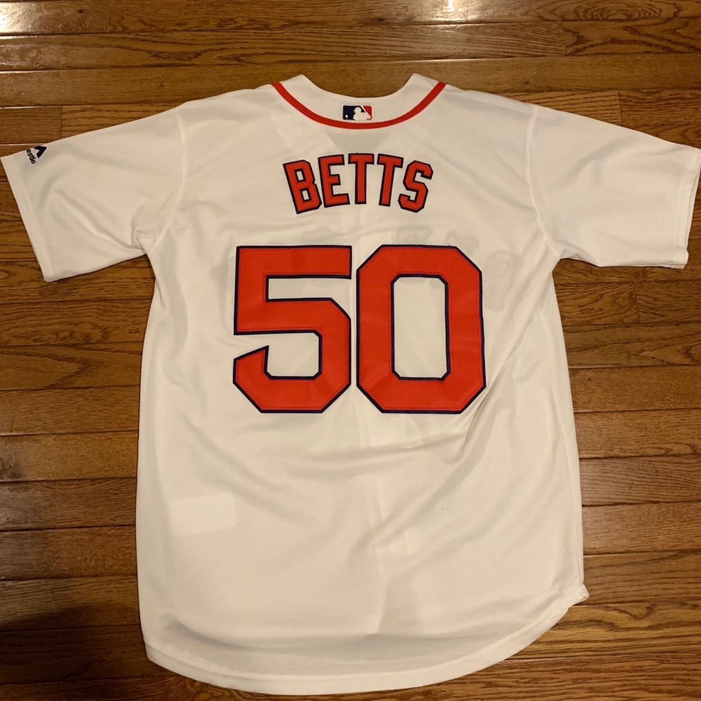 Majestic Red Sox Mookie Betts jersey